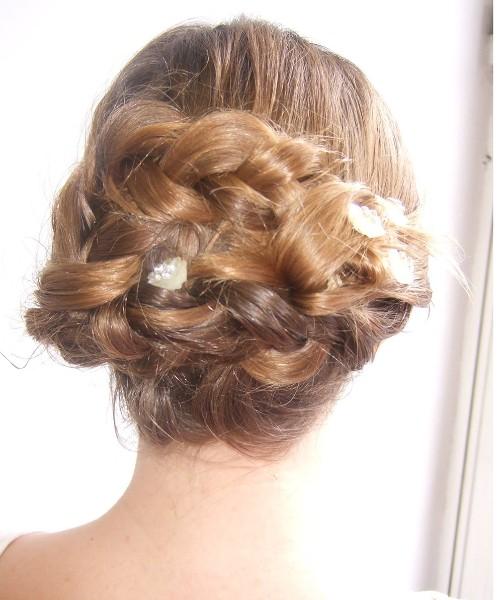 chignon mariée